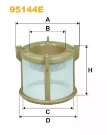 WIX FILTERS 95144e -  Фильтр топливный